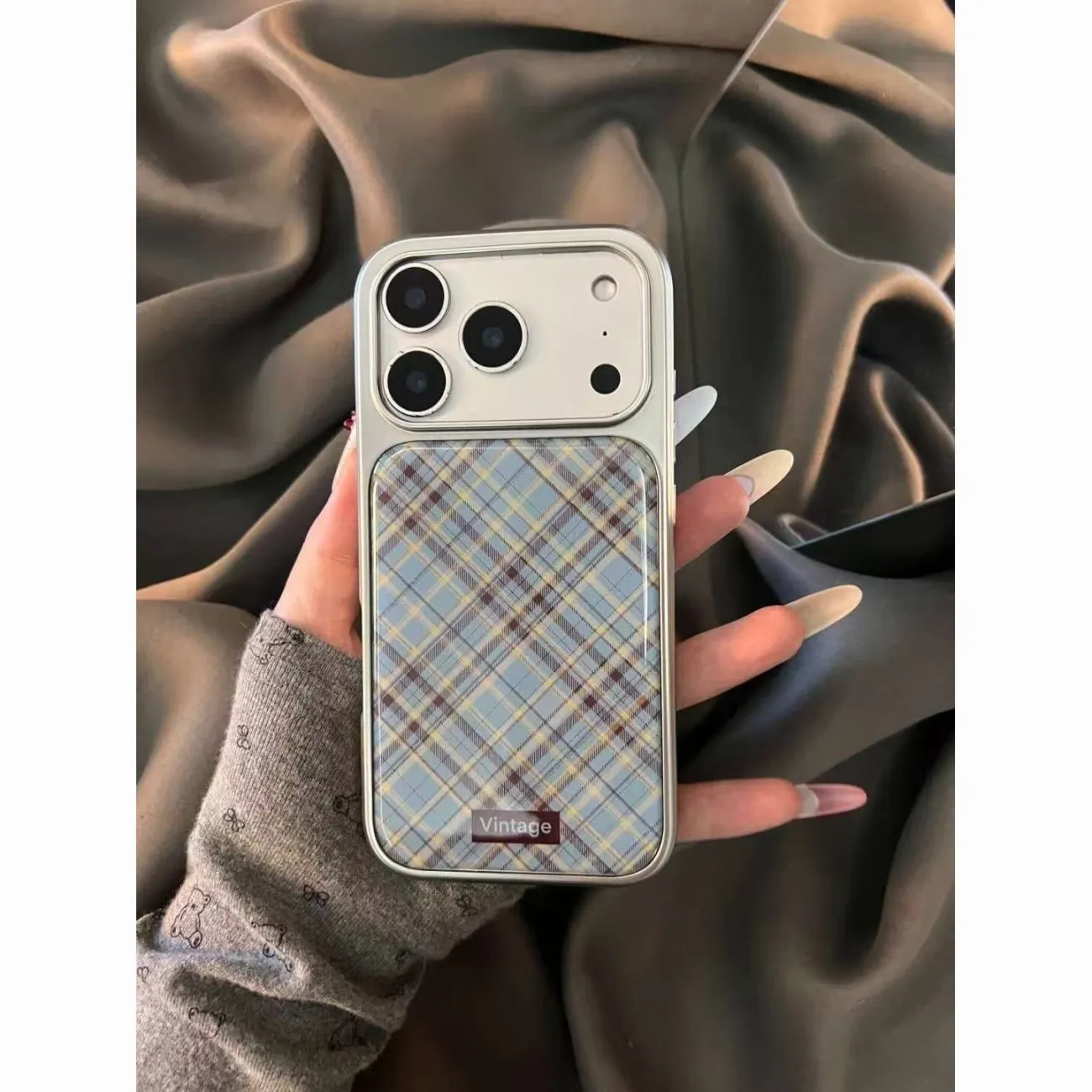 Japanese and Korean Ins Retro  - Phone Cases Brown recension och pris