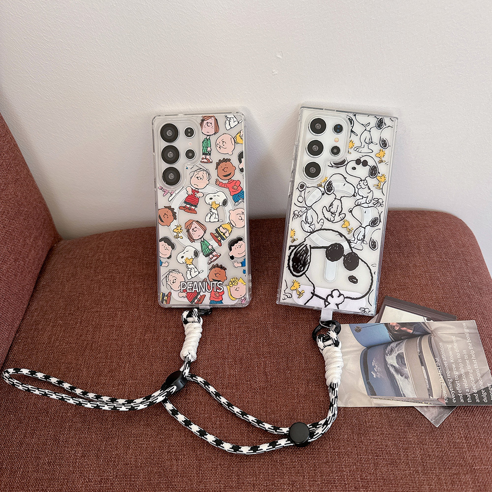 Cute Cartoon Snoopy Charlie Br - Phone Cases Brown recension och pris