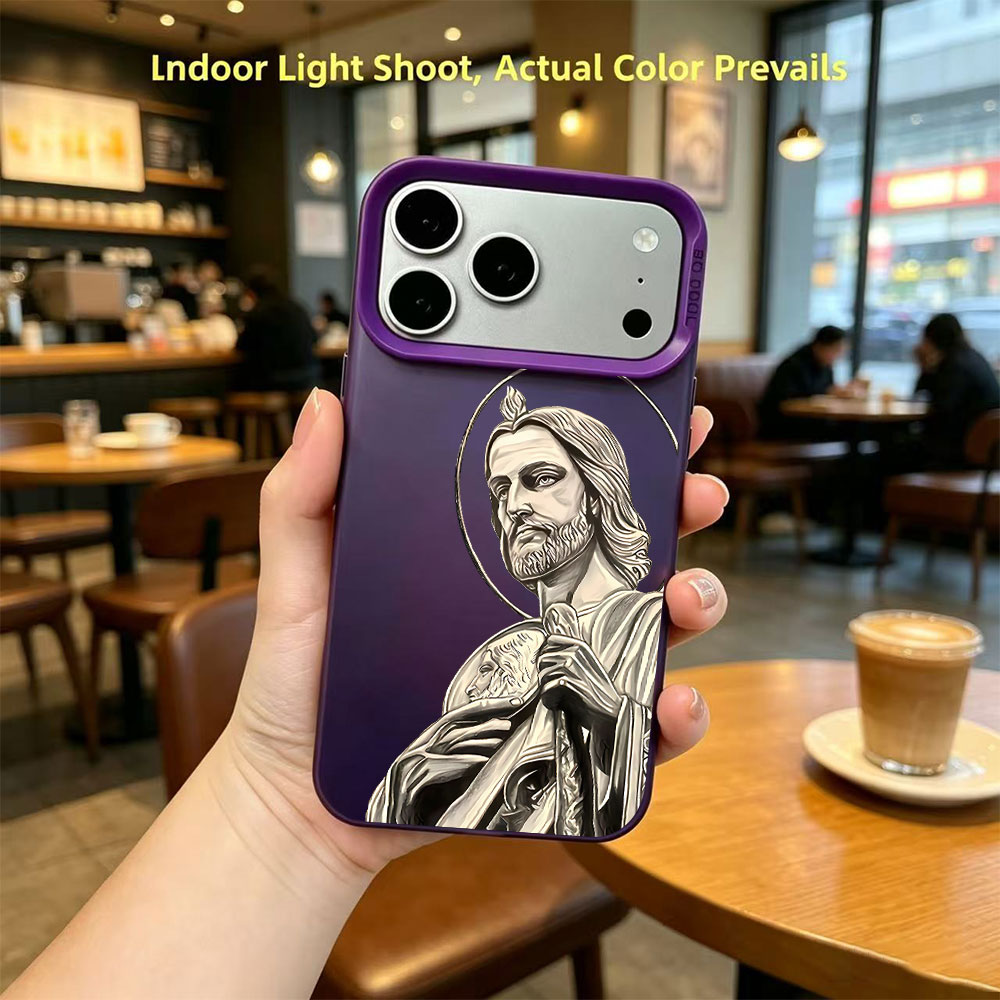 San Judas Tadeo Pattern Design - Phone Cases Iphone 16 recension och pris
