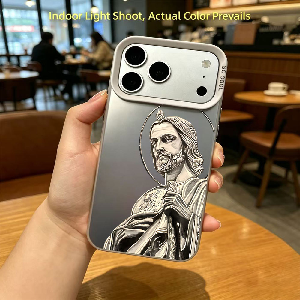 San Judas Tadeo Pattern Design - Phone Cases Iphone 16 recension och pris