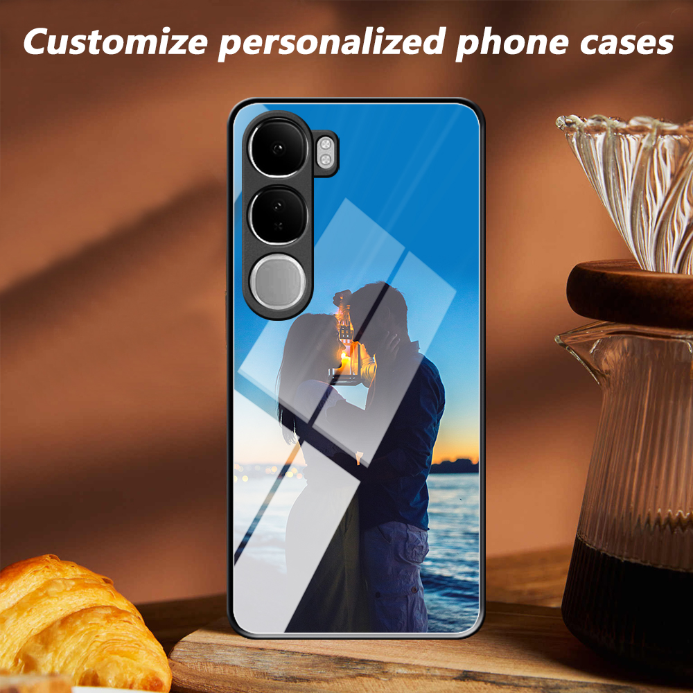 Custom Photo Mirror Glass Phon - Phone Cases Customized recension och pris