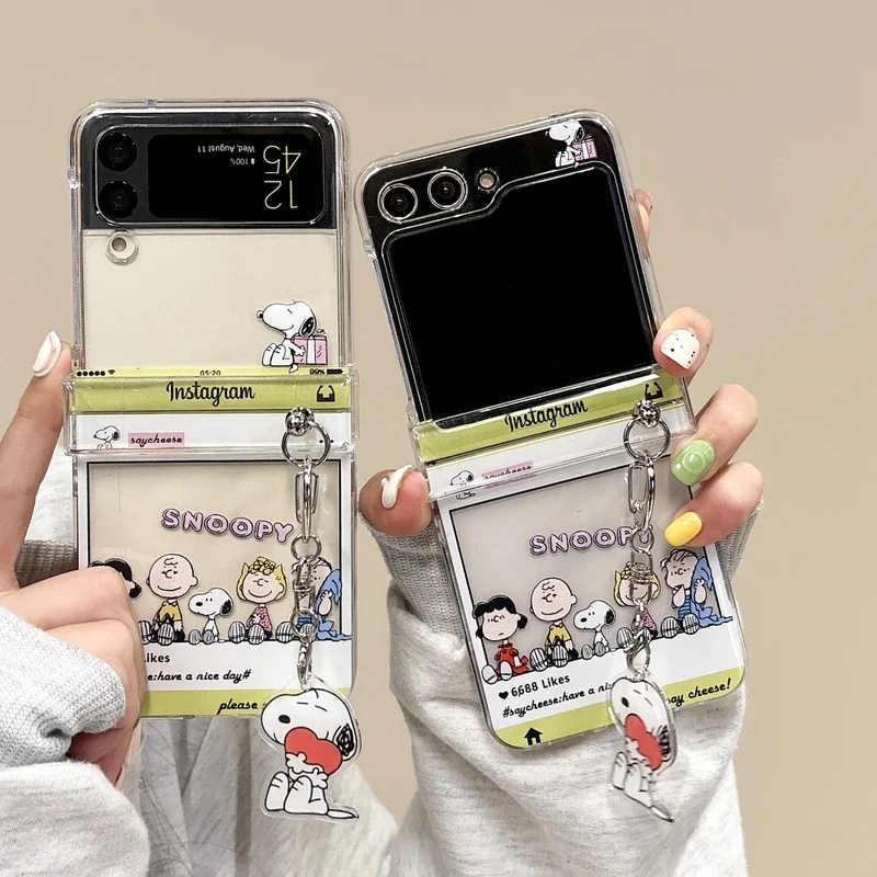 Cute Cartoon Snoopy Charlie Br - Phone Cases Brown recension och pris