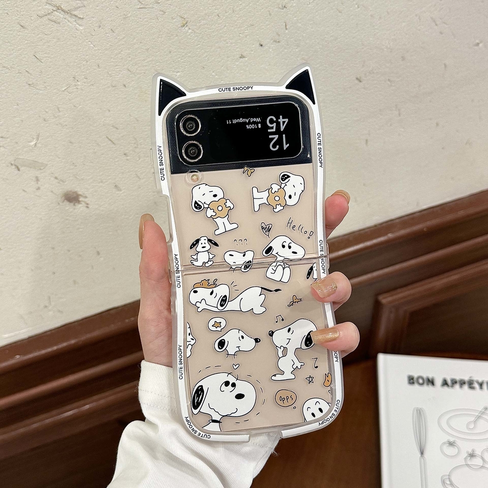 3D Cute Cartoon Snoopy Charlie - Phone Cases Brown recension och pris