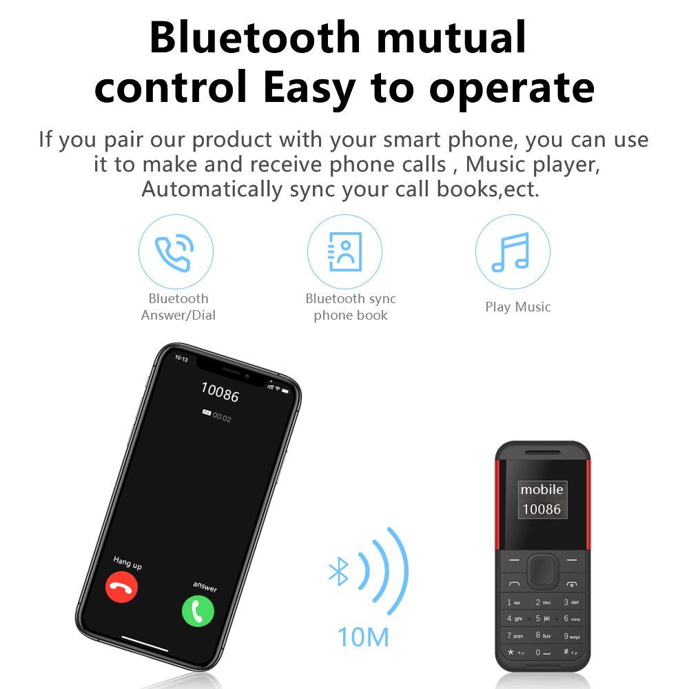 BM222 Super Mini Mobile Phone  - Phone Cases Verizon recension och pris