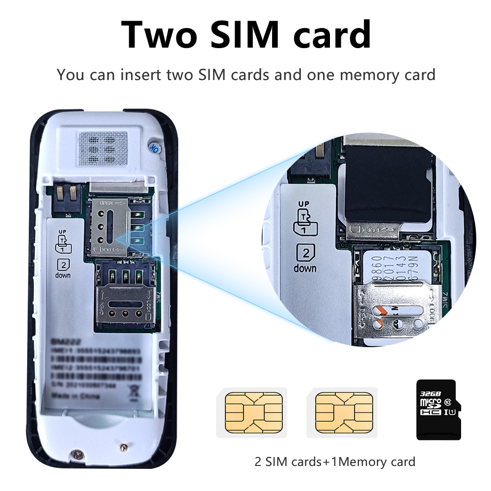 BM222 Super Mini Mobile Phone  - Phone Cases Verizon recension och pris
