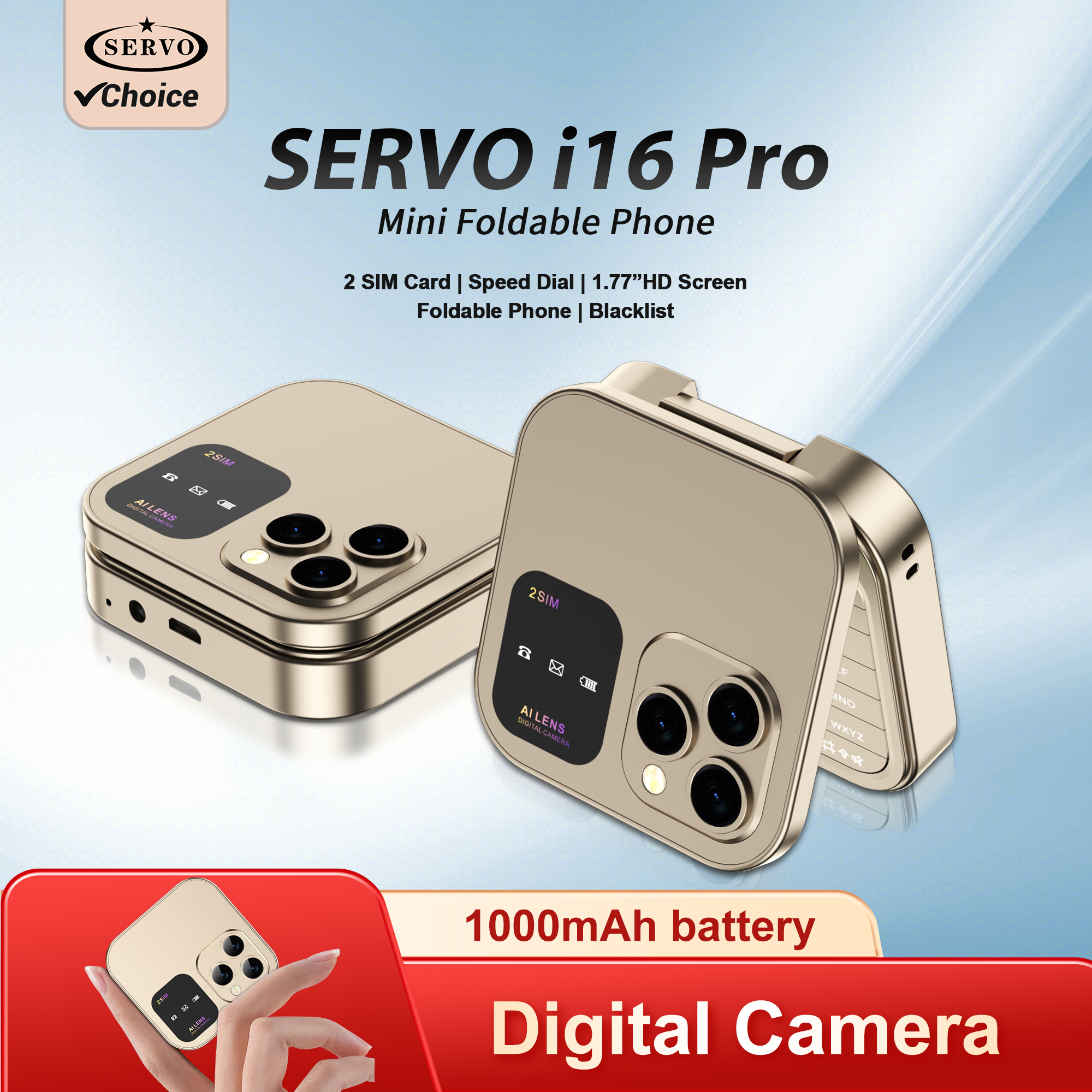 SERVO I16PRO 2G GSM Dual SIM F - Phone Cases Verizon recension och pris