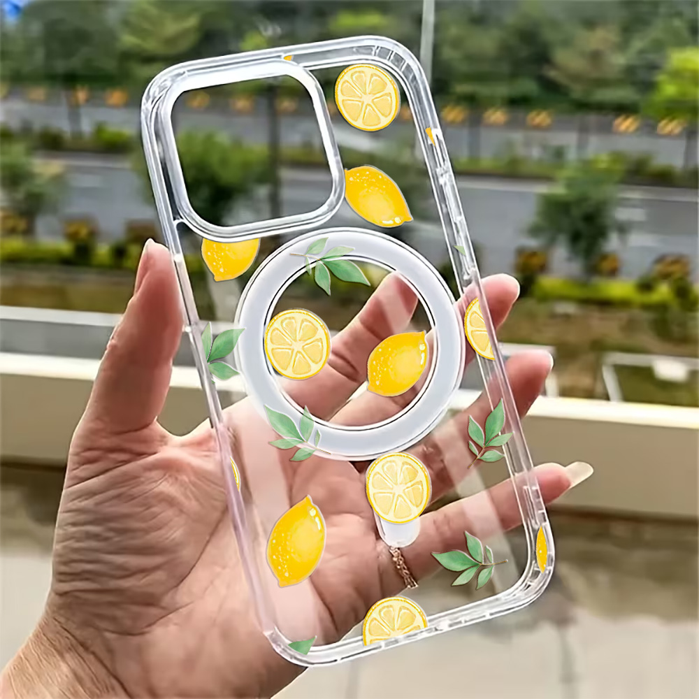Summer Lemon Phone Case for iP - Phone Cases With Magsafe recension och pris