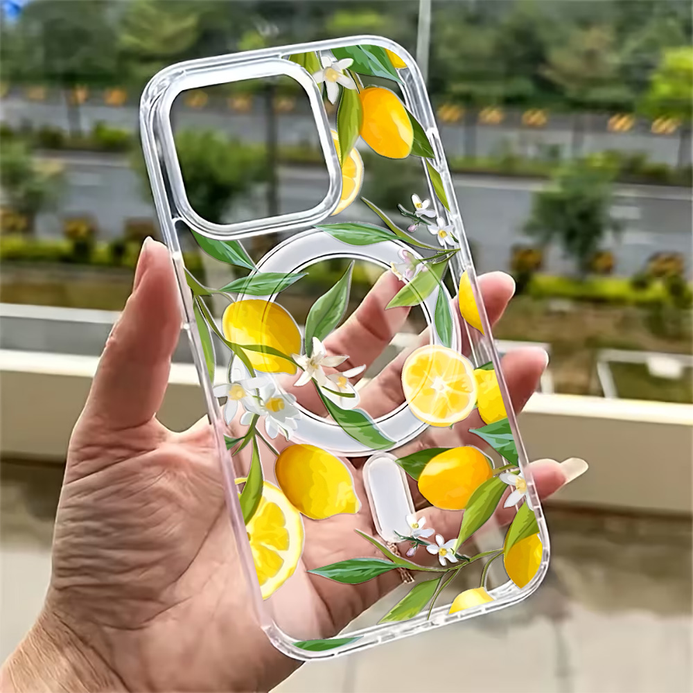 Summer Lemon Phone Case for iP - Phone Cases With Magsafe recension och pris