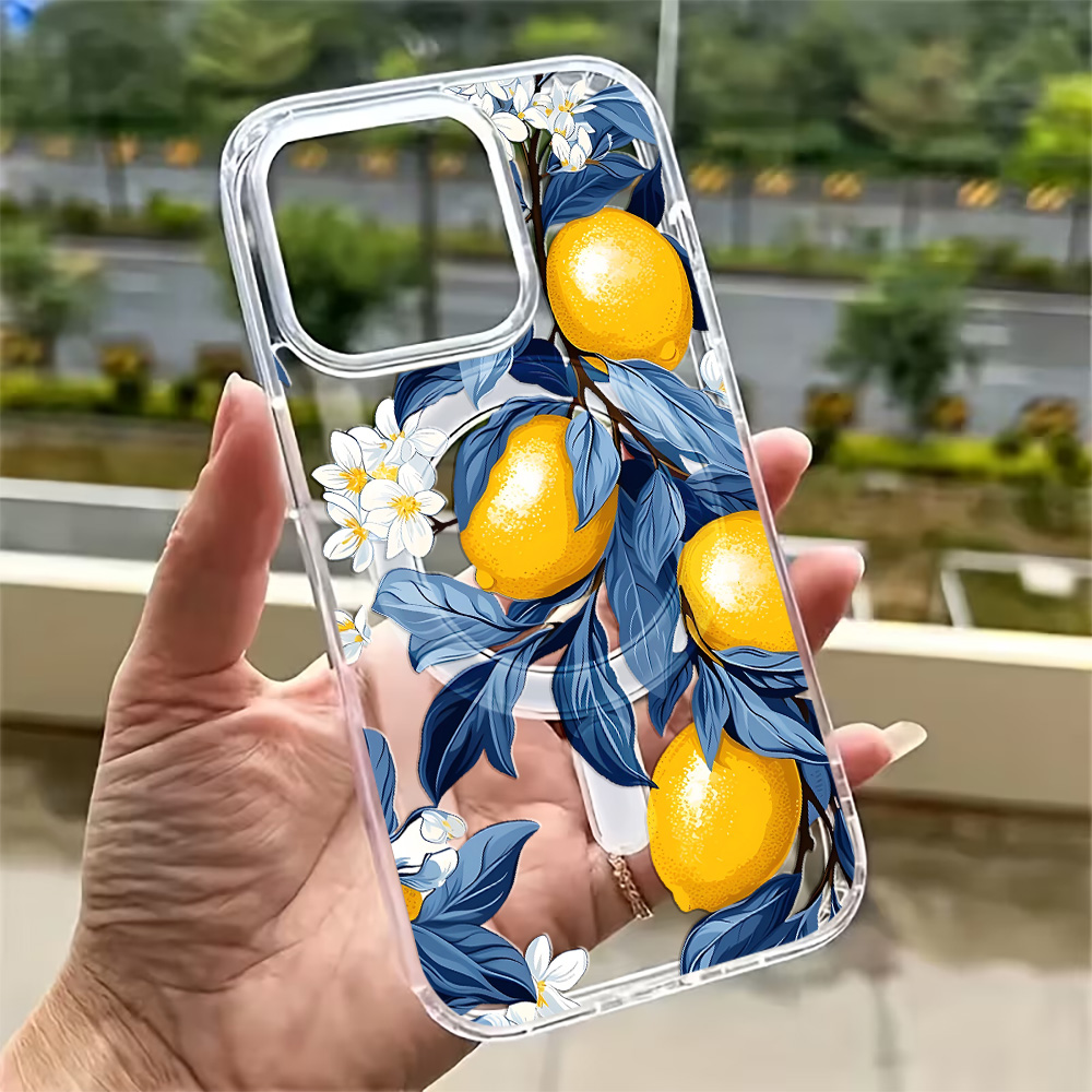 Summer Lemon Phone Case for iP - Phone Cases With Magsafe recension och pris