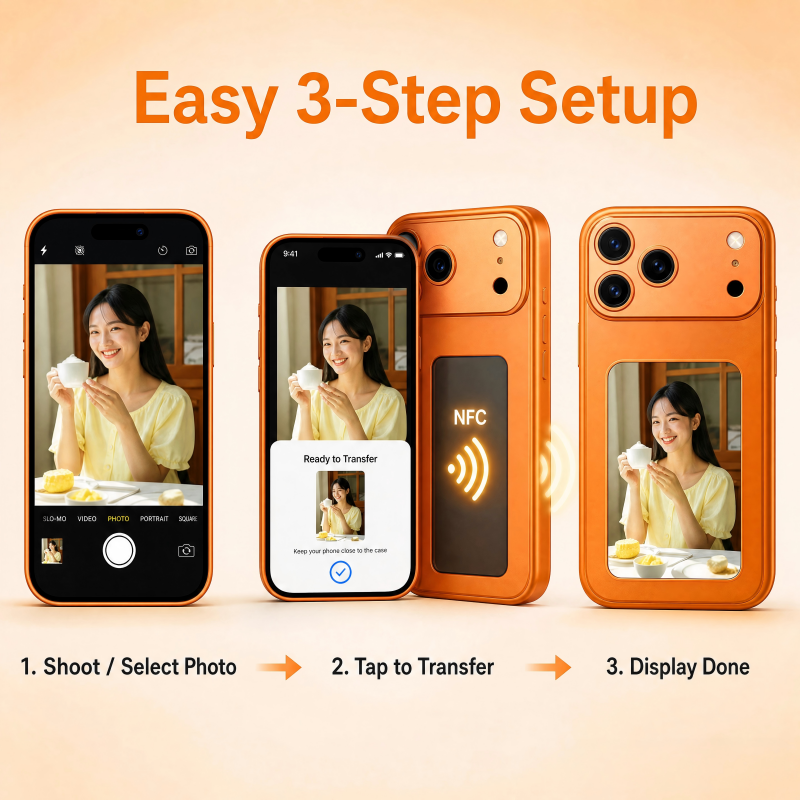 NFC Passive 4 Color E-Ink Disp - Phone Cases Customized recension och pris