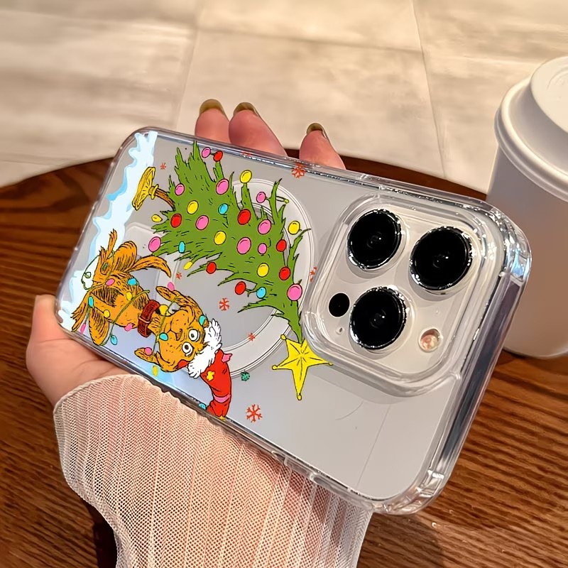 Puppy themed Christmas party C - Phone Cases With Magsafe recension och pris