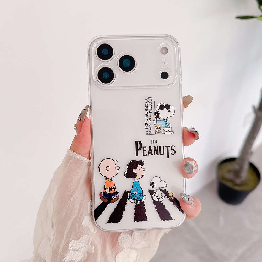 Cute Cartoon Peanut Snoopy Cha - Phone Cases Brown recension och pris